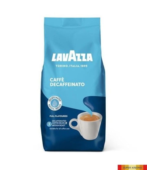 Kawa LAVAZZA CAFFE DECAFFEINATO bezkofeinowa 500g ziarnista Lavazza