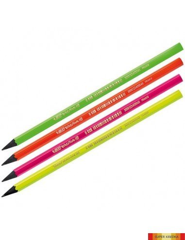 Ołówek EVOLUTION FLUO bez gumki 940757 BIC Bic