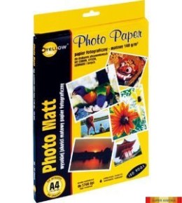 Papier fotograficzny matowy 4M140, 140 g/m, A4 50 arkuszy YELLOW ONE 150-1178 Yellow One