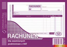 Rachunek_dla zwolnionych podmiotowo z VAT (o+1k) 231-3 Michalczyk i Prokop Michalczyk i Prokop