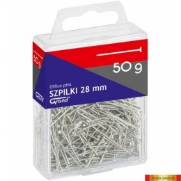 Szpilki 50g, plastikowe opakowanie GRAND 110-1638 Grand