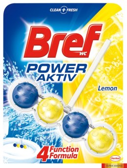 BREF Zawieszka WC POWER AKTIV 50g Lemon kulki 625197 Bref