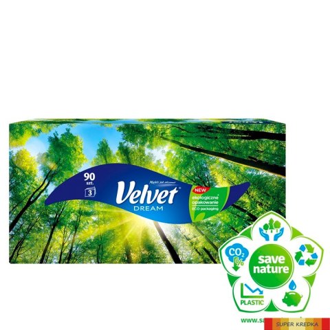 Chusteczki VELVET Dream (90sztuk) VELVET 61250223 Velvet