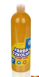 Farba szkolna Astra 500 ml - brązowa jasna, 301109007 Astra