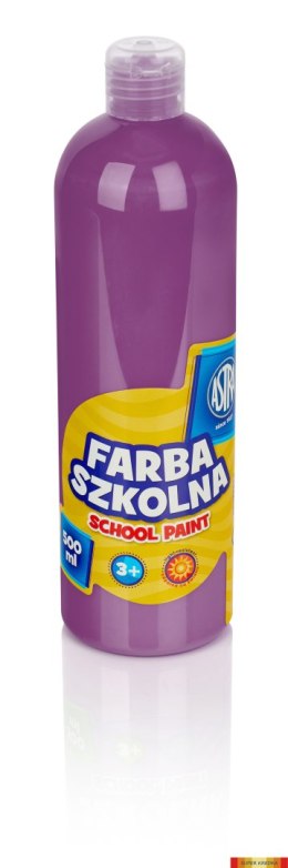 Farba szkolna Astra 500 ml - śliwkowa, 301112012 Astra