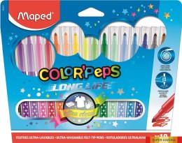 Flamastry trójkątne 18kolorów COLORPEPS 845021 MAPED Maped