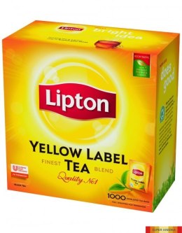 Herbata LIPTON Yellow Label 1000 saszetek (10 tacek x 100saszetek) Lipton