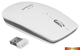Mysz bezprzewodowa 2.4GHZ optyczna USB SATURN biała EM120W ESPERANZA Esperanza