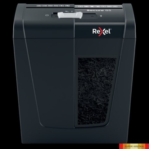 Niszczarka Rexel Secure S5, (P-2), 5 kartek, 10 l kosz, 2020121EU Rexel