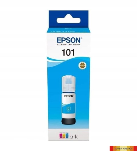 Tusz EPSON 101C (C13T03V24A) niebieski 70 ml (X) Epson