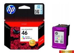 Tusz HP 46 (CZ638AE) kolor 750str Hewlett-Packard