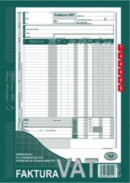141-1E Faktura A4 brutto peł.N! MICHALCZYK I PROKOP Michalczyk i Prokop