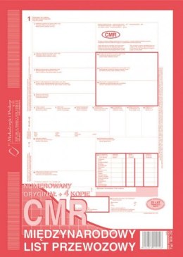 800-2 CMR A4 80kartek 1+4 międzynarodowy list przewozowy MICHALCZYK Michalczyk i Prokop