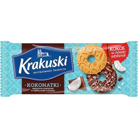 Ciastka BAHLSEN KRAKUSKI KOKONATKI 174g Krakuski