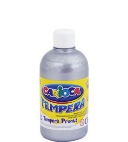 Farba tempera 500 ml, srebrna CARIOCA 170-2216 Carioca