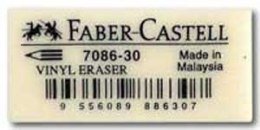 Gumka do ołówka biała (30) 7086-30 FC188730 FABER CASTEL Faber-Castell