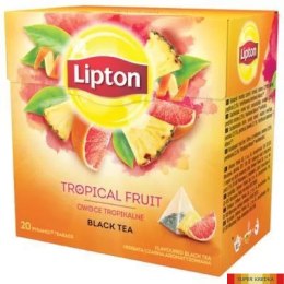 Herbata LIPTON PIRAMID OWOCE TROPIKALNE 20t Lipton