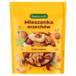 Mieszanka orzechów 100g BAKALLAND Noname