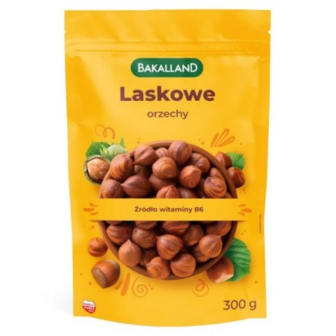 Orzechy laskowe 300g BAKALLAND Bakalland