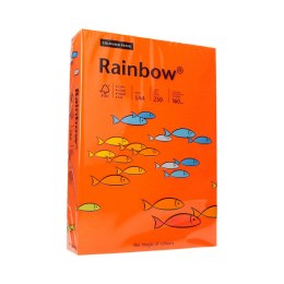 Papier xero A4 160g c.pomarań.R26 RAINBOW 88042461 Rainbow