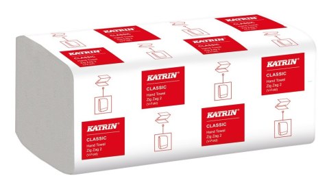 Ręczniki składane KATRIN CLASSIC Zig Zag, ZZ, 20x200, Handy Pack, 35298, opakowanie: 20 owijek Katrin