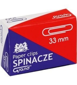 Spinacz R-33 mm GRAND 10op x 100sztuk 110-1382 Grand