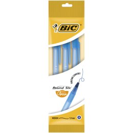 Długopis BIC Round Stic Classic niebieski, blister 3szt, 9021522 Bic