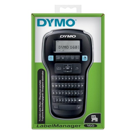 Drukarka przenośna etykiet DYMO LabelManager 160,klawiatura QWERTY S0946320/2174612 Dymo