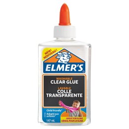 Elmers przezroczysty klej PVA, zmywalny i przyjazny dzieciom, 147ml, 2077929 Elmers