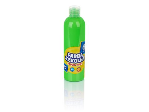 Farba szkolna Astra 250 ml - fluorescencyjna zielona, 301217031 Astra