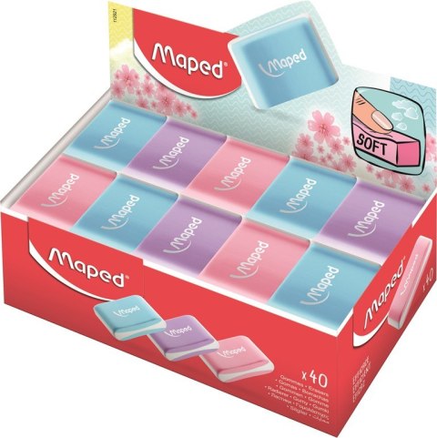 Gumka ESSENTIALS SOFT color mix kol. 112921 MAPED Maped