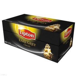 Herbata LIPTON EARL GREY 50 torebek czarna Lipton