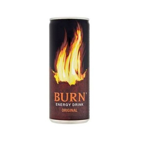 Napój BURN original energetyczny 0.25L PUSZKA Burn