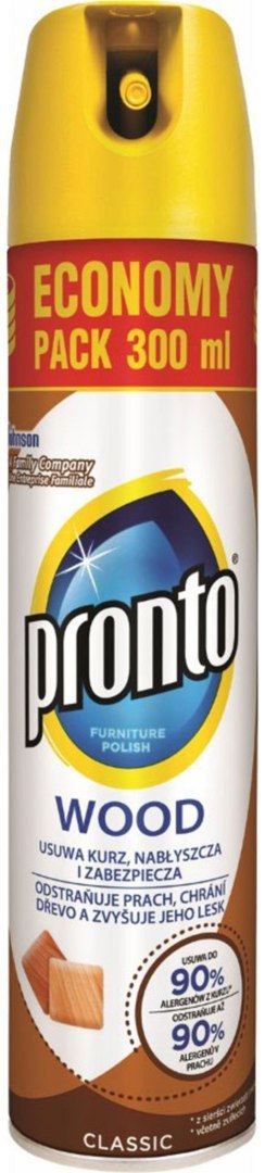 PRONTO Spray przeciw kurzowi Wood Classic 300ml 922547 Pronto