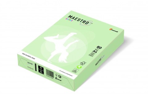 Papier xero A4 MAESTRO COLOR 80g GN27 jasna zieleń Maestro