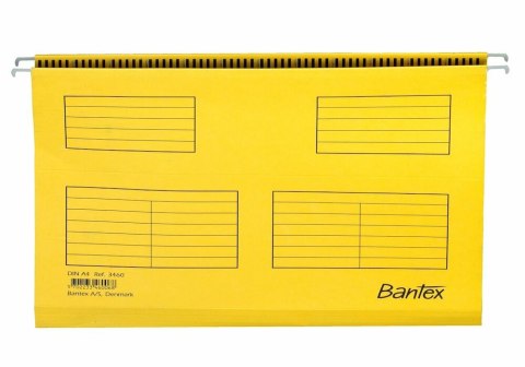 Teczka zawieszana STANDARD żółta BANTEX 100331433 Bantex